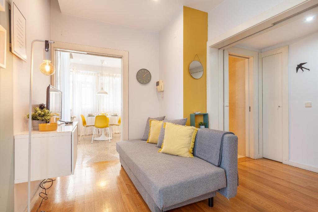 Posezení v ubytování D&S - Ribeira Premium Apartments