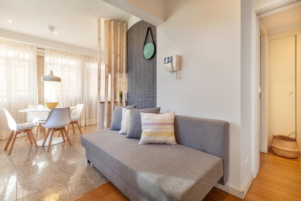 Posezení v ubytování D&S - Ribeira Premium Apartments