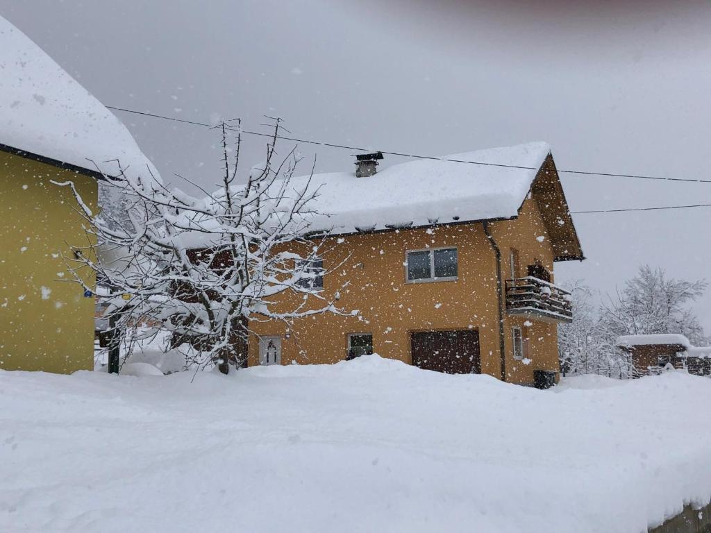 Haus Sonja v zimě