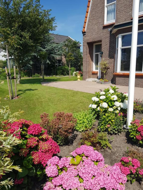 Zahrada ubytování B&B WELKOM Zierikzee