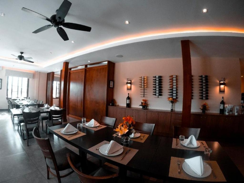 Restaurace v ubytování Los Brezos Hotel Boutique