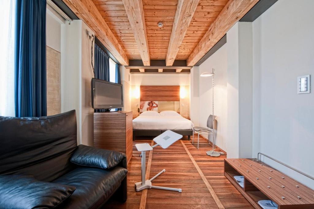 Posezení v ubytování Hotel Veronesi La Torre