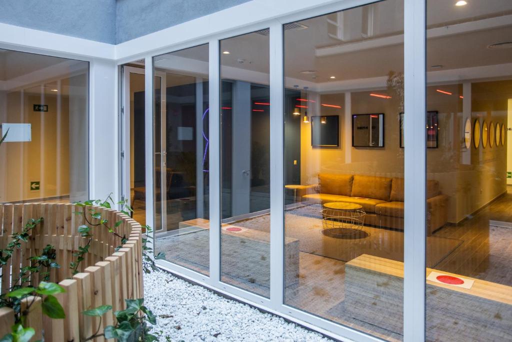 Posezení v ubytování Micampus Bilbao Student Residence