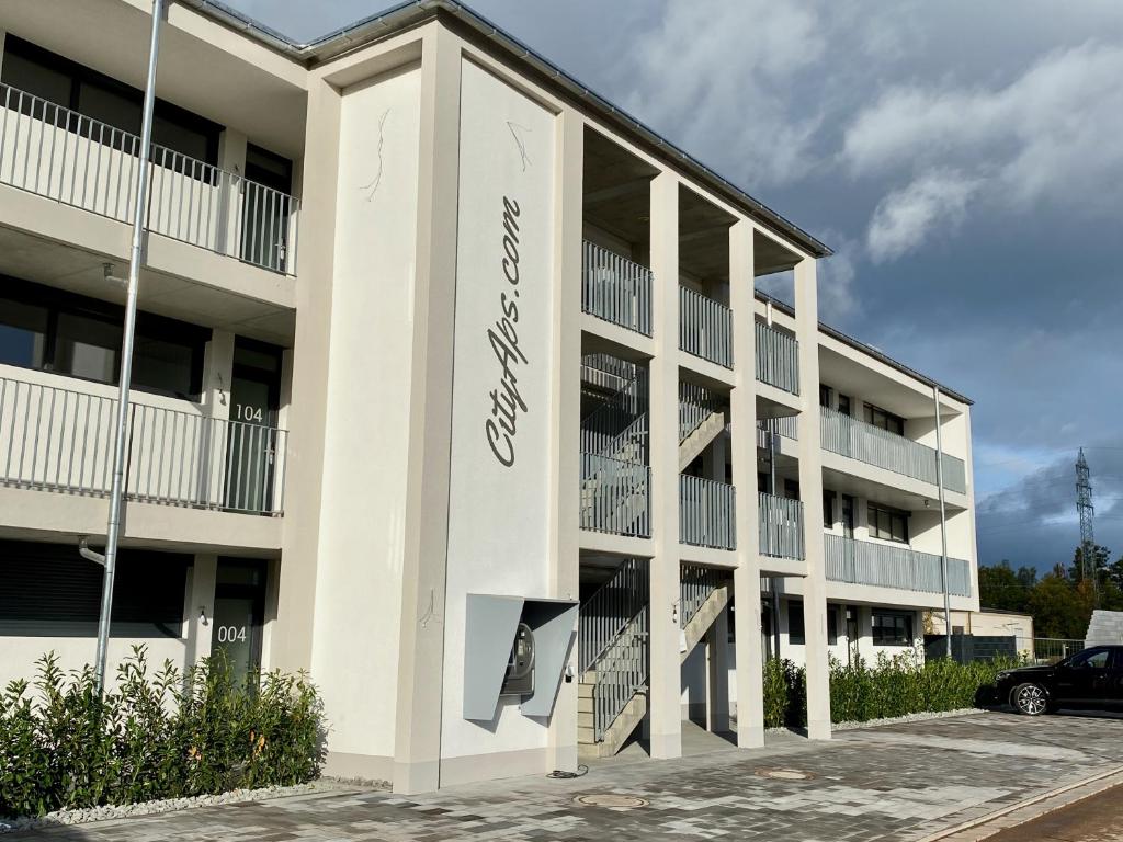 an exterior view of a building at City Apartments Kaiserslautern in Kaiserslautern