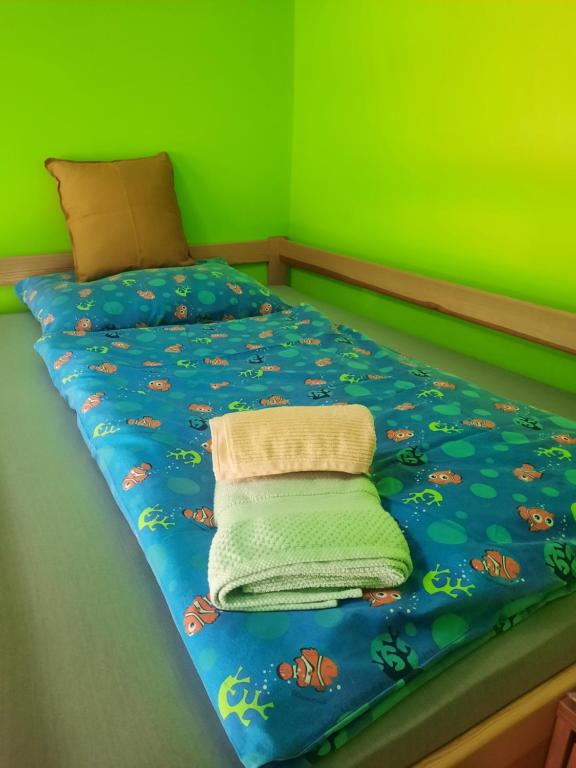 Postel nebo postele na pokoji v ubytování Apartmán Sandra