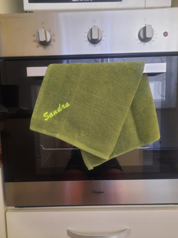 Kuchyň nebo kuchyňský kout v ubytování Apartmán Sandra