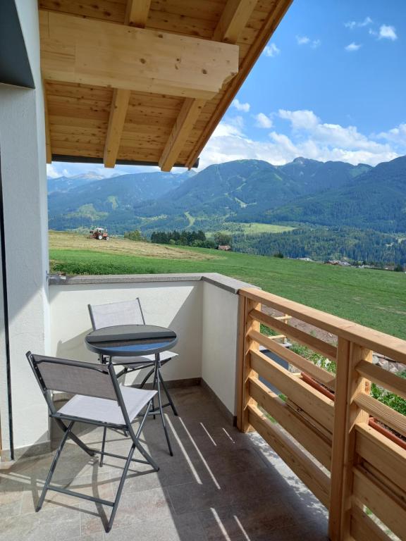 Nespecifikovaný výhled na hory nebo výhled na hory při pohledu z bed and breakfast