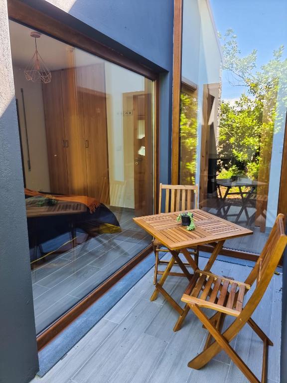 Balkón nebo terasa v ubytování Quinta do Abacate - Glamping Park