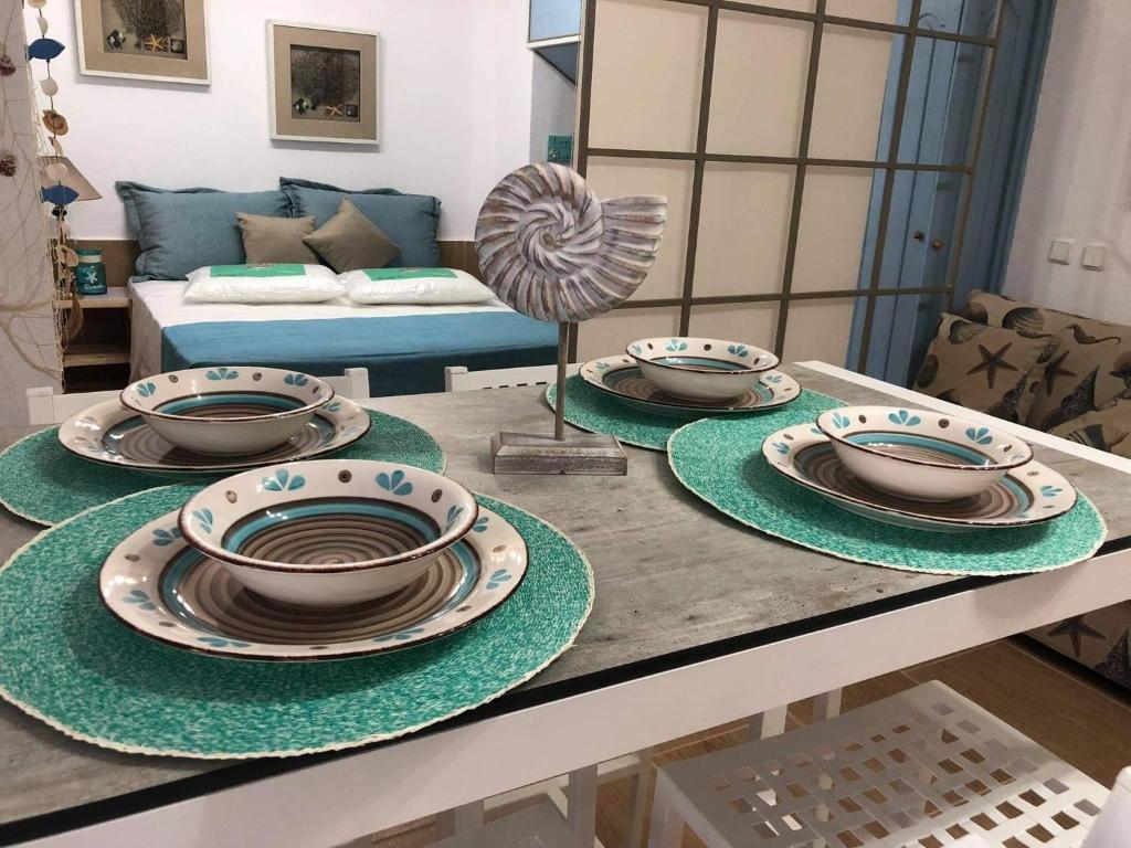 Część wypoczynkowa w obiekcie Seashell apartment