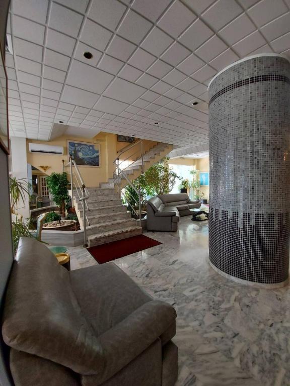 Posezení v ubytování Batis Hotel
