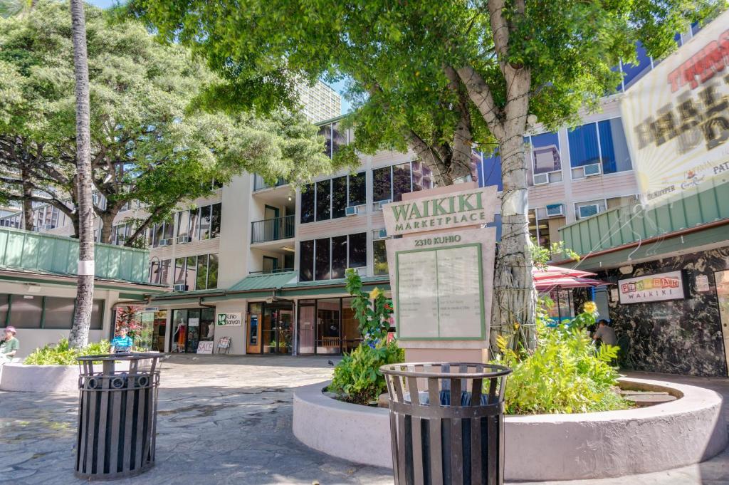 O edifício em que o hotel se localiza
