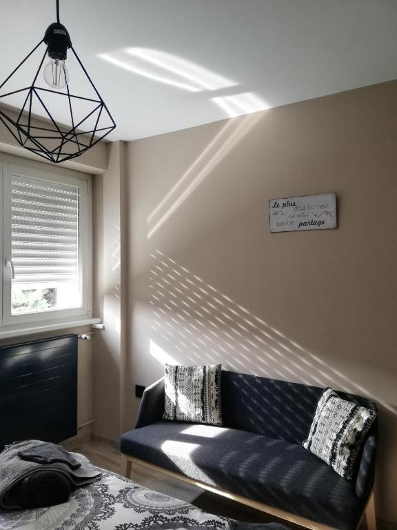 Posezení v ubytování La casa d'Ernestine