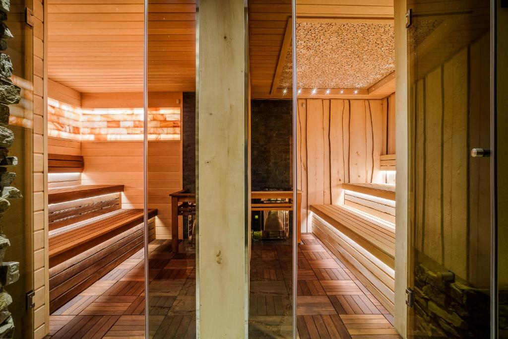 Spa Hotel Anglický Dvůr客房内的一张或多张床位