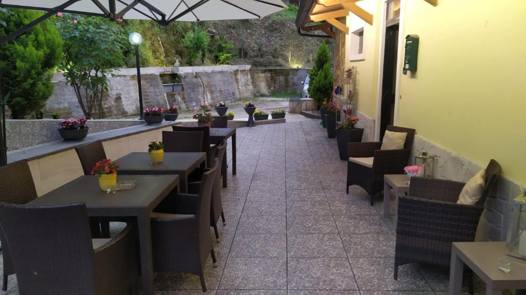 Restaurace v ubytování Il Roseto