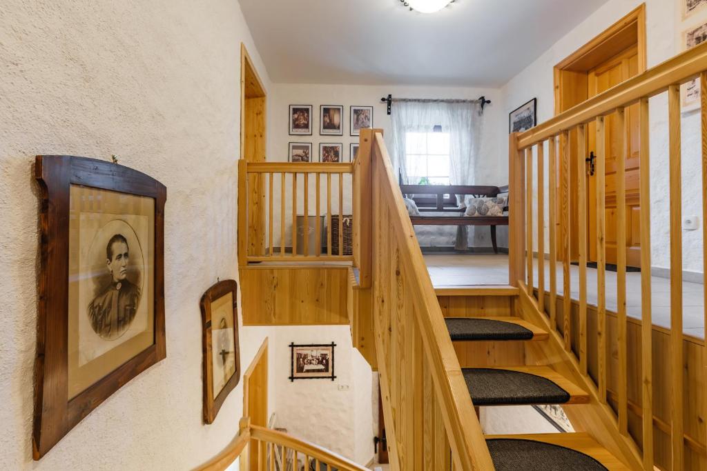 Kuchyň nebo kuchyňský kout v ubytování Frida's Old House