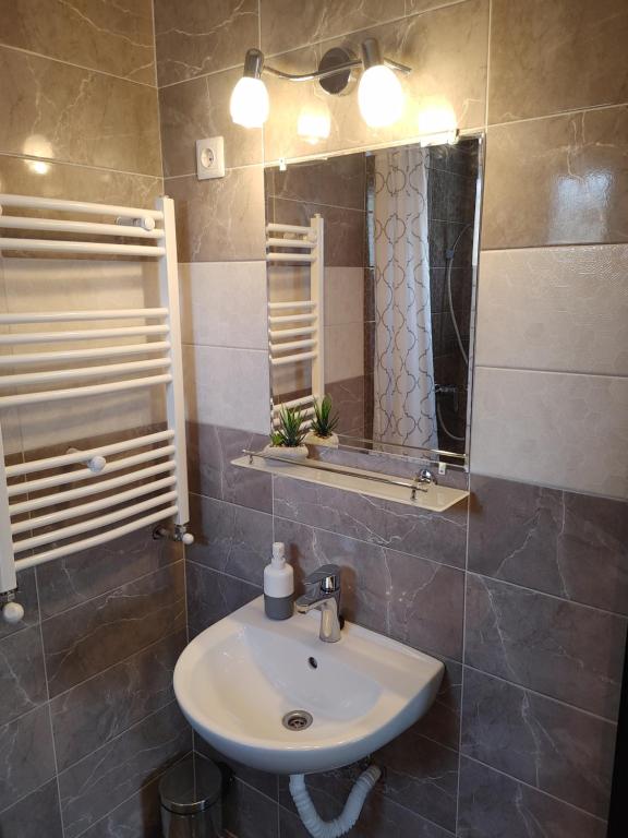 Kúpeľňa v ubytovaní Fiesta Apartman