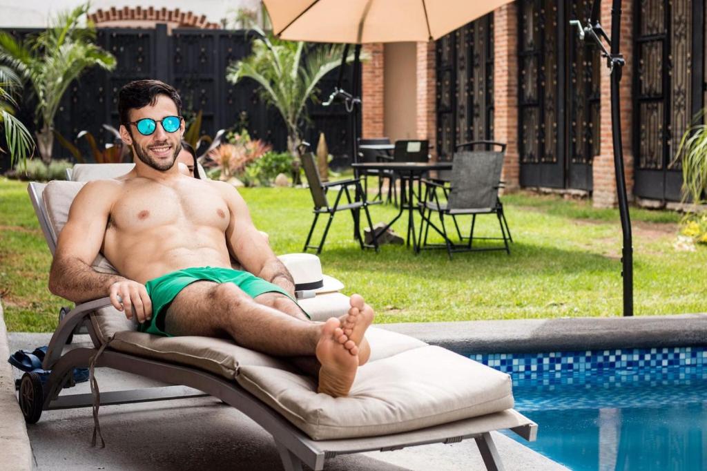 Bazén v ubytování Hotel Boutique Sol y Luna SPA nebo v jeho okolí