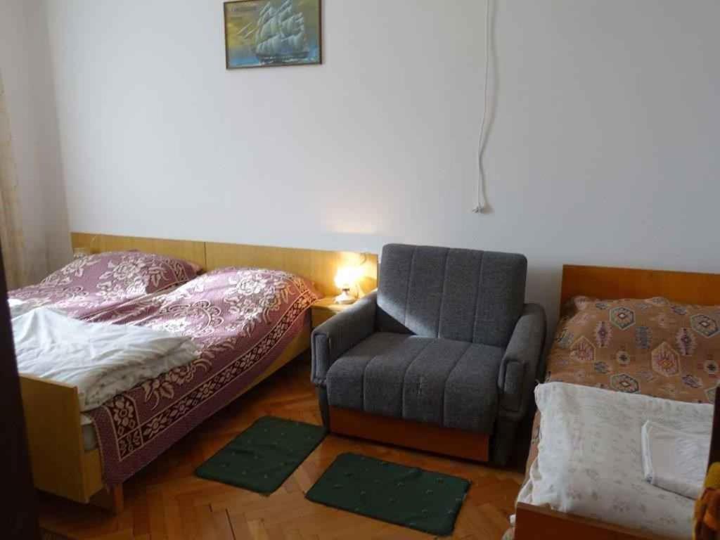 Posteľ alebo postele v izbe v ubytovaní Apartment in Omisalj - Insel Krk 39736