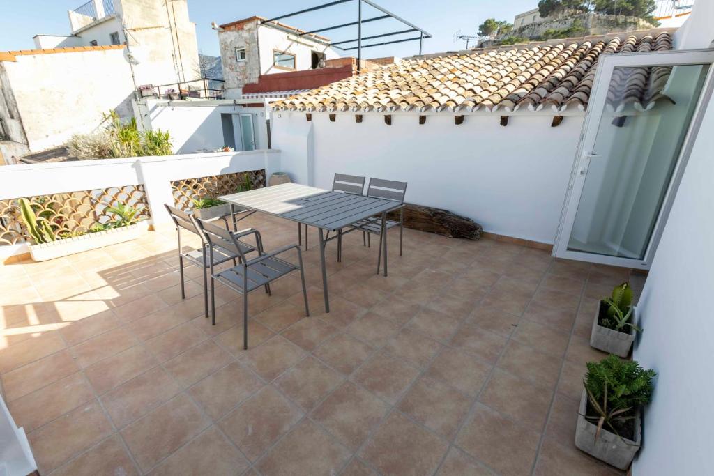 Balkón alebo terasa v ubytovaní Casa Bitibau