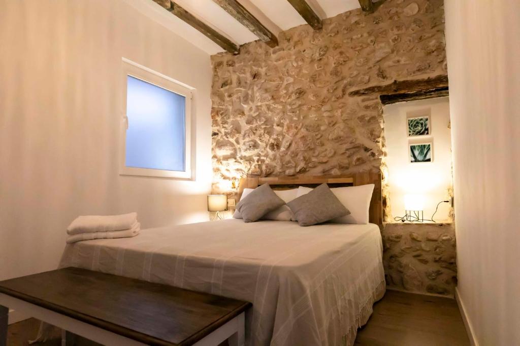 Posteľ alebo postele v izbe v ubytovaní Casa Bitibau