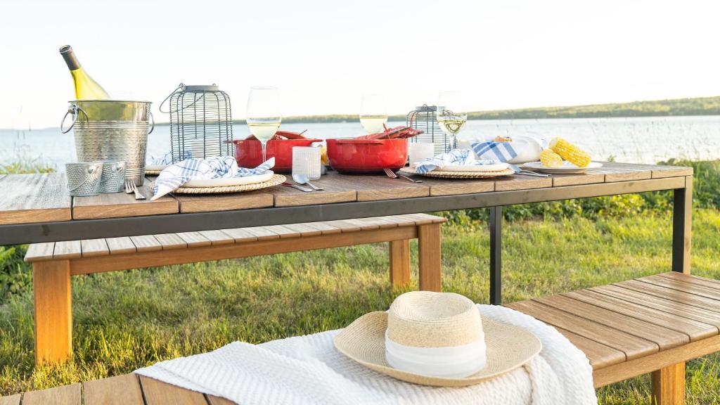 Příroda nedaleko luxury tent
