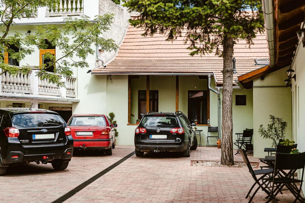 Budova, kde se aparthotel nachází
