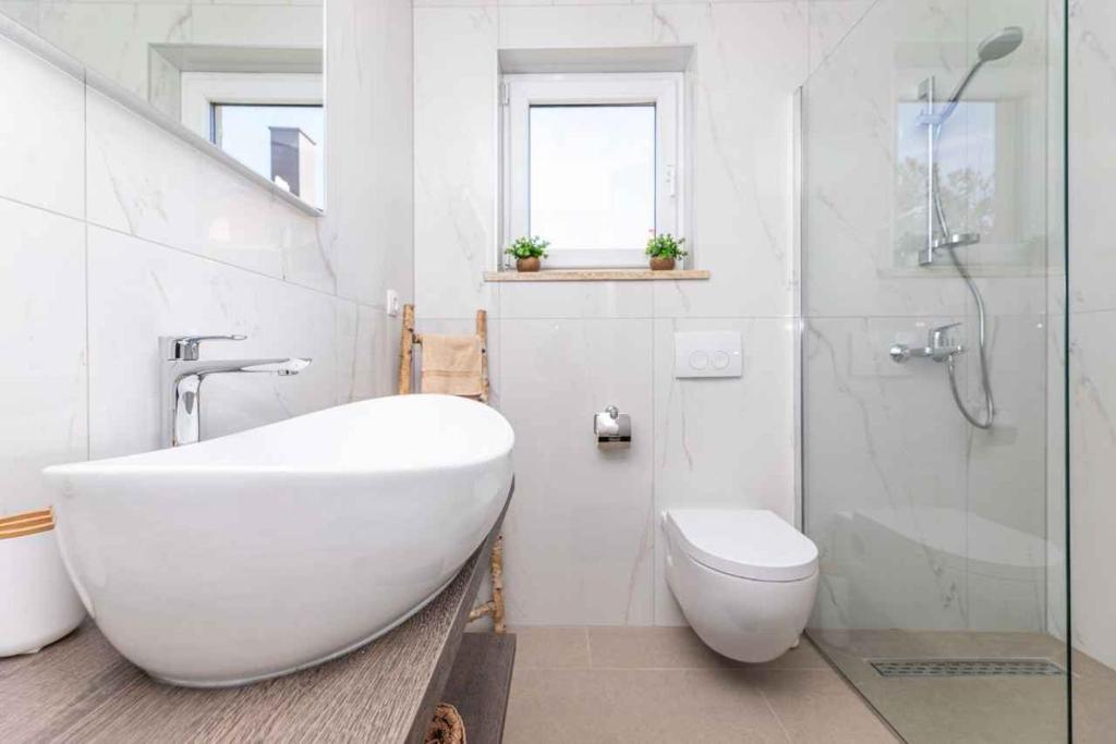 Koupelna v ubytování Apartment in Silo - Insel Krk 13505