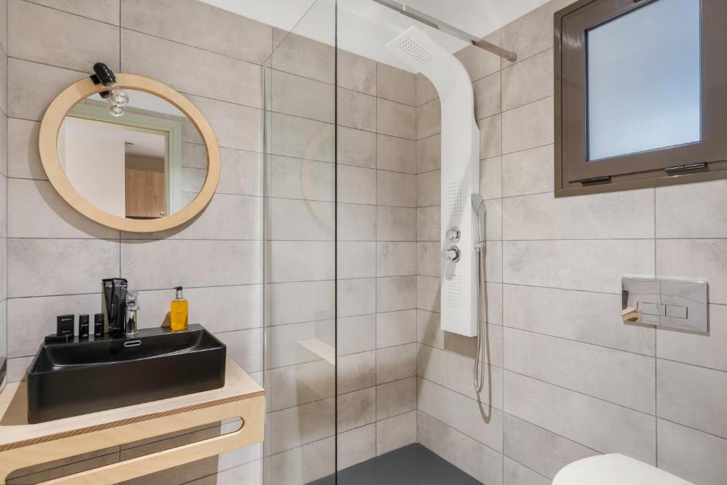 Kúpeľňa v ubytovaní Sigma Luxury Rooms