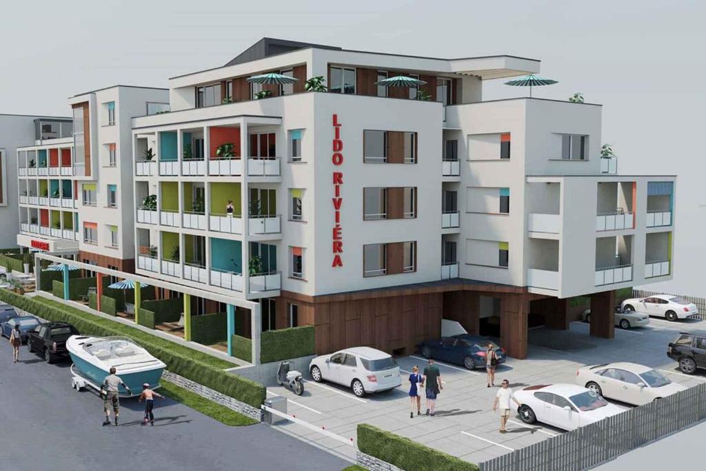 Budova, v ktorej sa apartmán nachádza