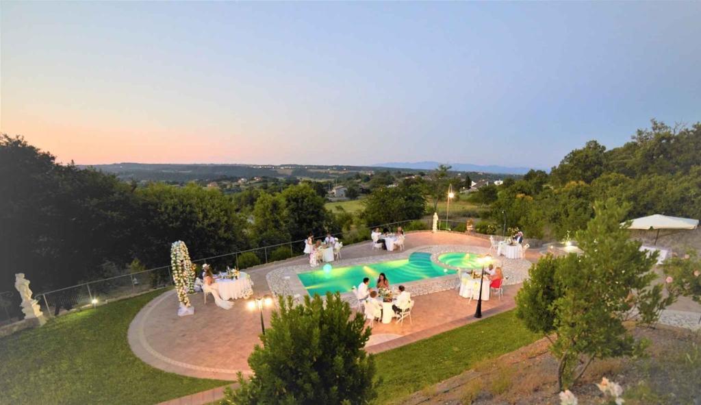 Bazén v ubytovaní Holiday home Montefiascone - Latium 30408 alebo v jeho blízkosti