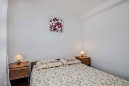 Posteľ alebo postele v izbe v ubytovaní Apartment in Klimno/Insel Krk 14302