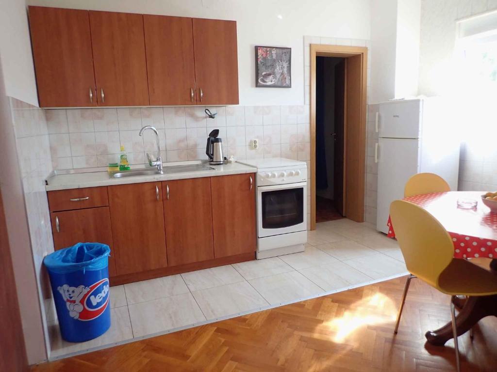 Kuchyň nebo kuchyňský kout v ubytování Apartments Seline/Paklenica Riviera 6833