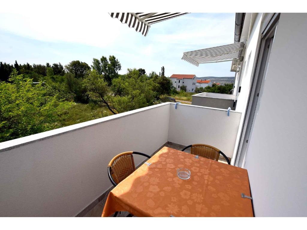Balkón alebo terasa v ubytovaní Apartments in Starigrad-Paklenica 35542