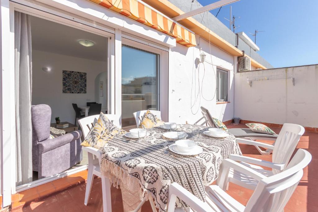 Posezení v ubytování Pondarosa Penthouse 55 - Costa CarpeDiem