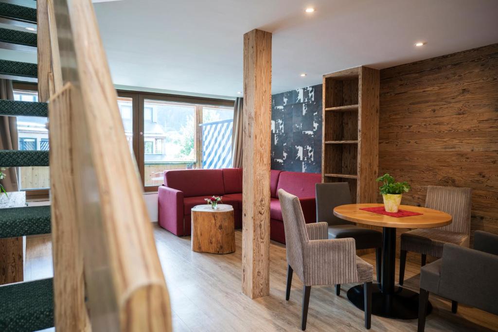 Posezení v ubytování Aparthotel Schindlhaus und Koia Premium Apartments