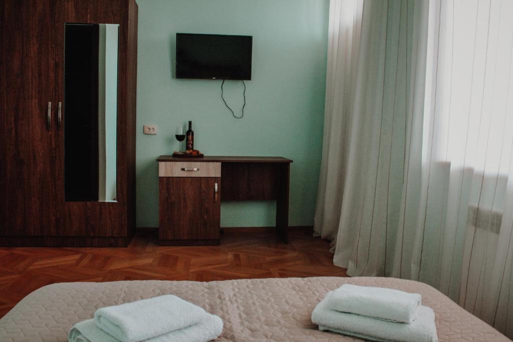 Llit o llits en una habitació de Big House