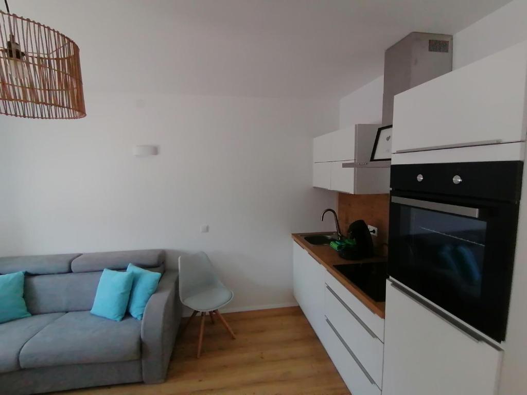 Kuchyň nebo kuchyňský kout v ubytování Zum Hofgassl Haus Isi