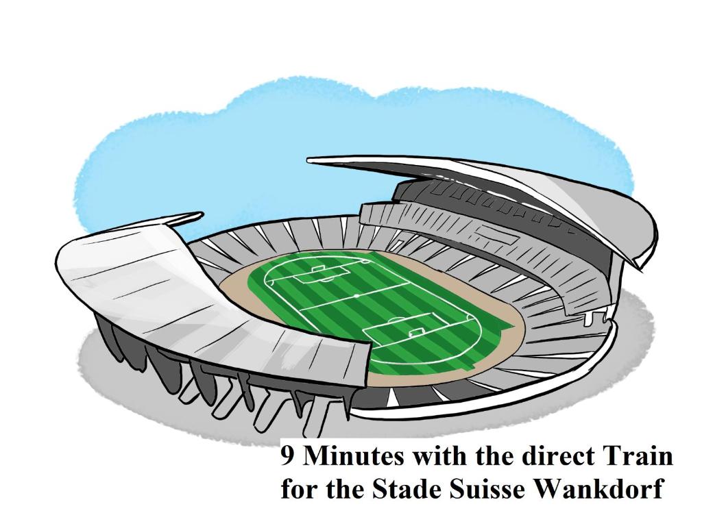 Hotel16 by Messe & Stadion Suisse in Minuten & Late Check-in - Resim 29