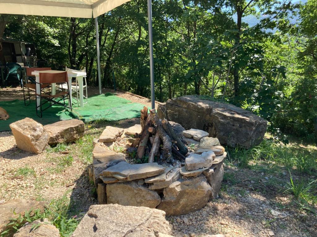 Ogród w obiekcie Villa Gioia relax immersi nel verde