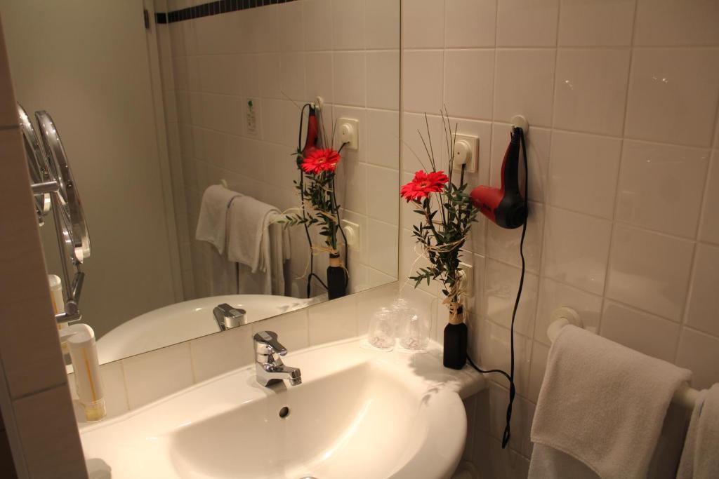 Vannituba majutusasutuses Hotel Rennsteig