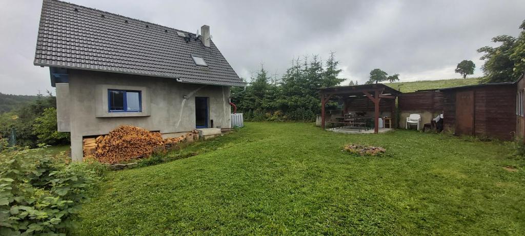 Zahrada ubytování Chata u rybníka