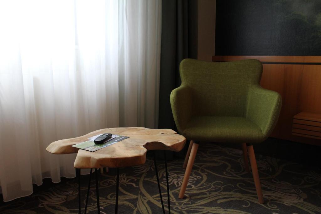 Istumisnurk majutusasutuses Hotel Rennsteig