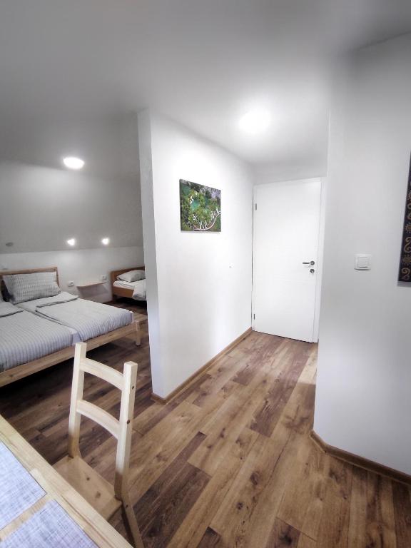 Posteľ alebo postele v izbe v ubytovaní Aria Plitvice