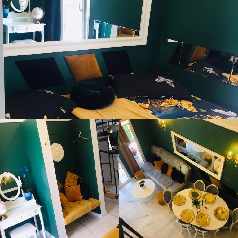 Kuchyňa alebo kuchynka v ubytovaní Domek w Pieninach Apartament Pałacowy Liliana