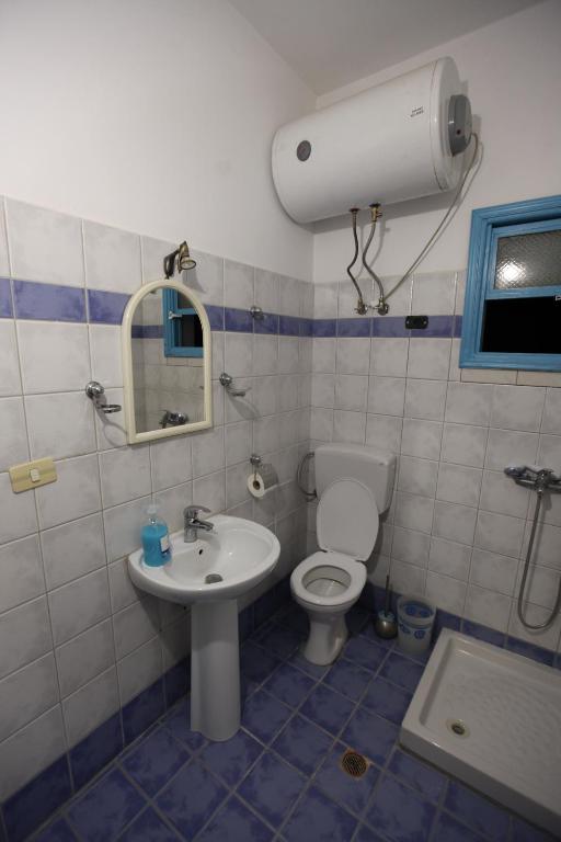 Koupelna v ubytování Vila Asidanu