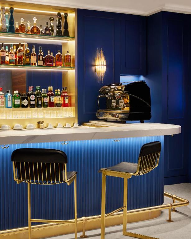 Lounge nebo bar v ubytování Gansevoort Meatpacking