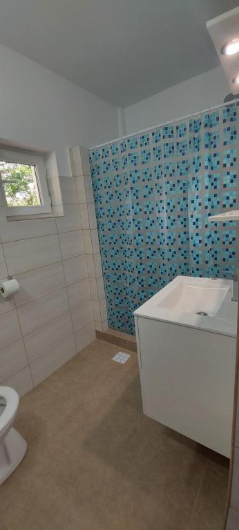 Koupelna v ubytování Casa Francisc