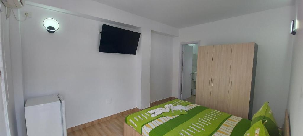TV a/nebo společenská místnost v ubytování Casa Francisc