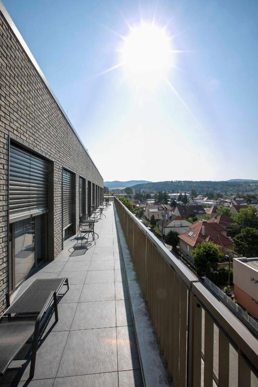 Balkón nebo terasa v ubytování Hotel HENDI CENTRUM