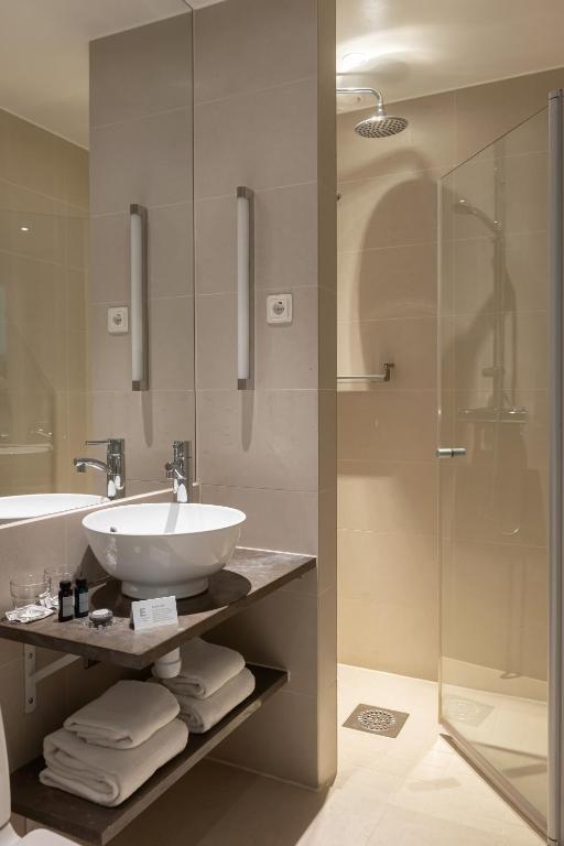 Koupelna v ubytování Elite Hotel Ideon, Lund